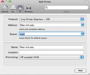 add printer