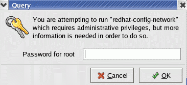 Network Config Dialog