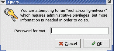 Network Config Dialog