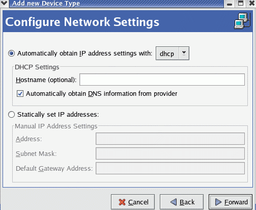 Configure Wireless Device