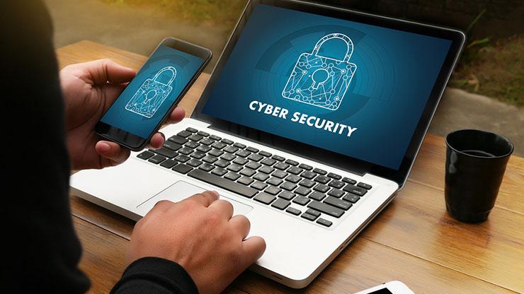 secure laptop and phone