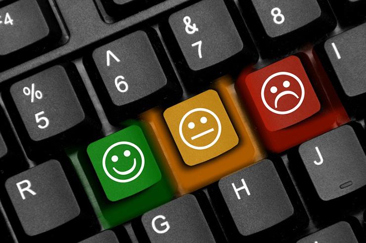 Smiley icons on keyboard