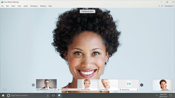 The new Webex Modern View