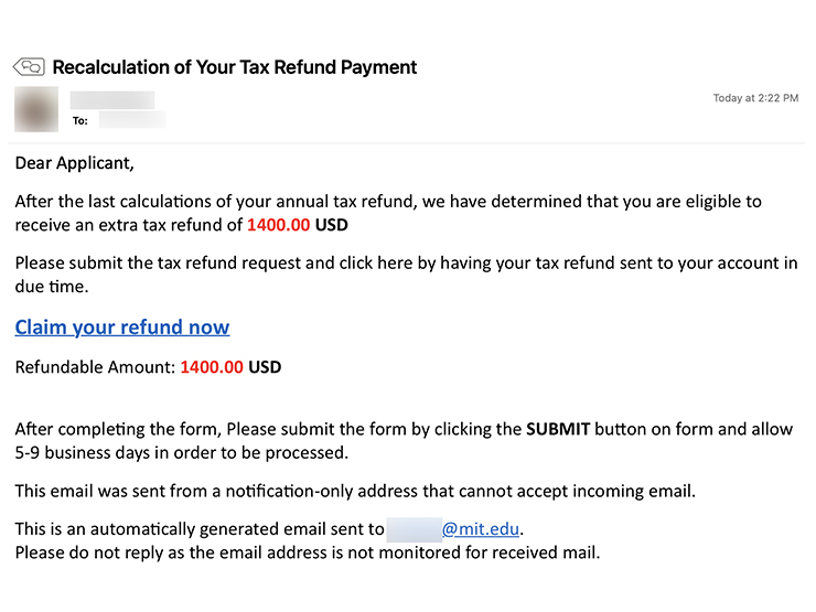 Received this email and not sure if it is a scam or not? The email