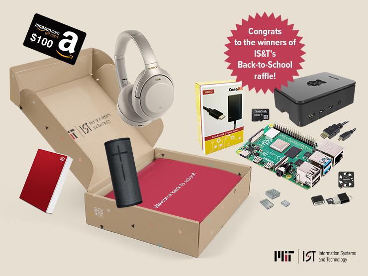 Back-to-School raffle prizes