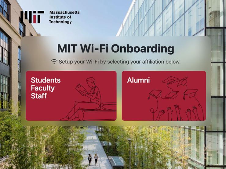 MIT Wi FI onboarding portal